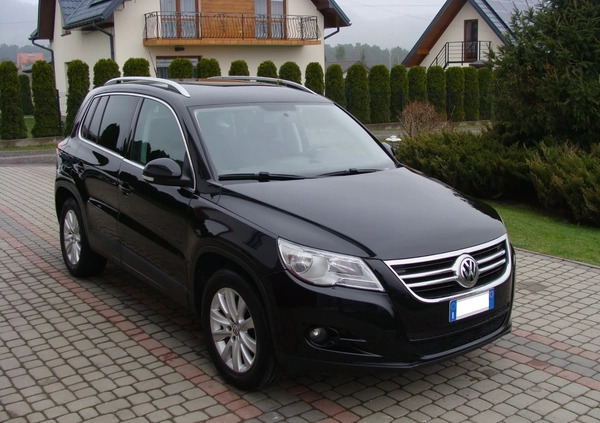 Volkswagen Tiguan cena 36500 przebieg: 224000, rok produkcji 2008 z Limanowa małe 56
